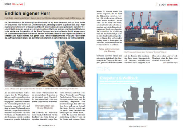 Endlich eigener Herr