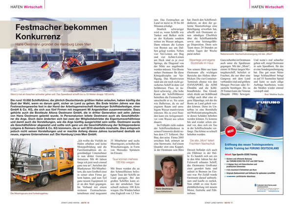 Festmacher bekommen Konkurrenz