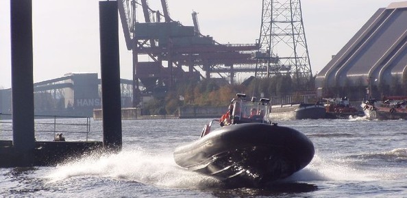 Speedboot-Schiffsbefestigung